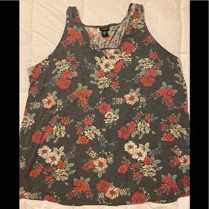 Torrid size 00 Floral Tank